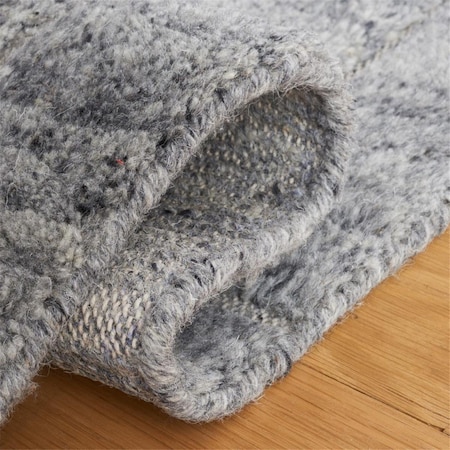 Safavieh 6 x 6 ft. Kenya Handmade Round Area Rug, Dark Grey KNY777G-6R